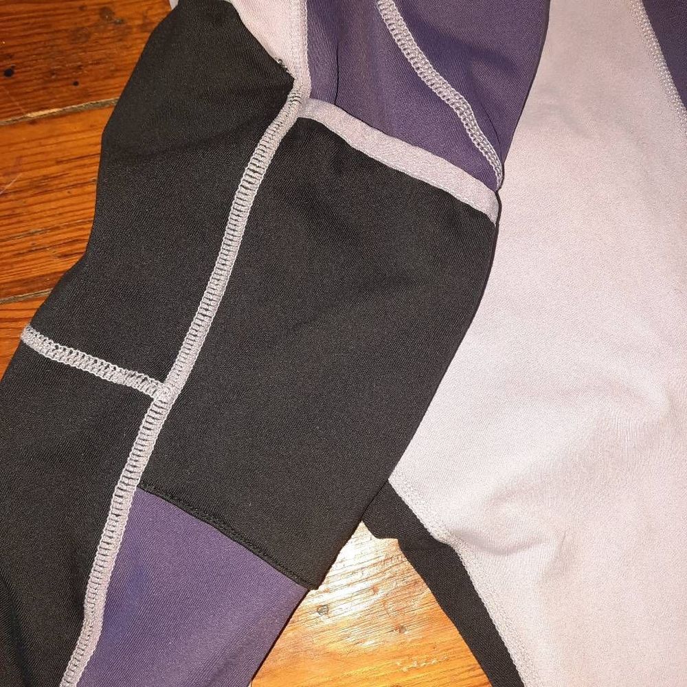Gymshark Purple Prism High Waisted With Pockets Workout Pants - Picture 5 of 6